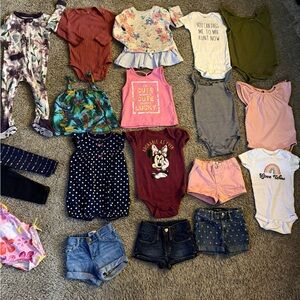 Lot of Baby Girls Clothing Set Sz 18 mos